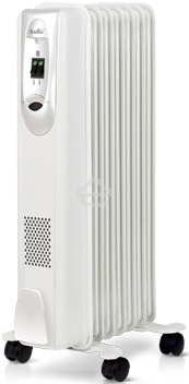 Обогреватель масляный Ballu Comfort BOH/CM-07WDN (7 секций) белый, 1500 Вт, 20 м2, термостат