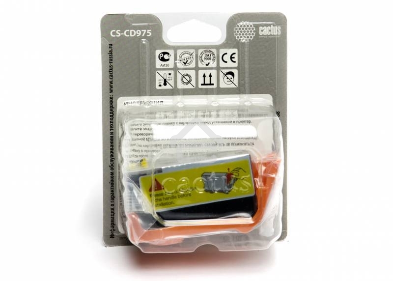 Картридж струйный Cactus CS-CD975 №920XL черный (56.6 мл.) для HP Officejet 6000/6500/7000/7500
