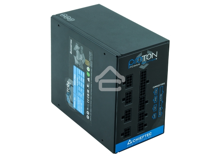 Блок питания Chieftec Proton BDF-650C, 650Вт, 80 PLUS Bronze, 140мм, модульный, черный