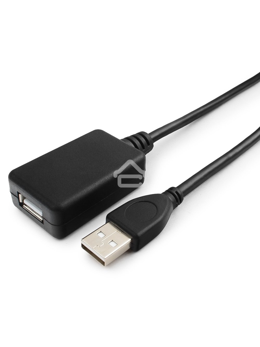 Кабель удлинитель USB 2.0 активный Gembird/Cablexpert UAE-01-10M, AM/AF, 10м