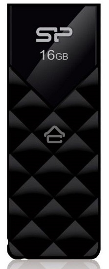 Флешка USB 16Gb Ultima U03 SP016Gb,UF2U03V1K USB 2.0 черный