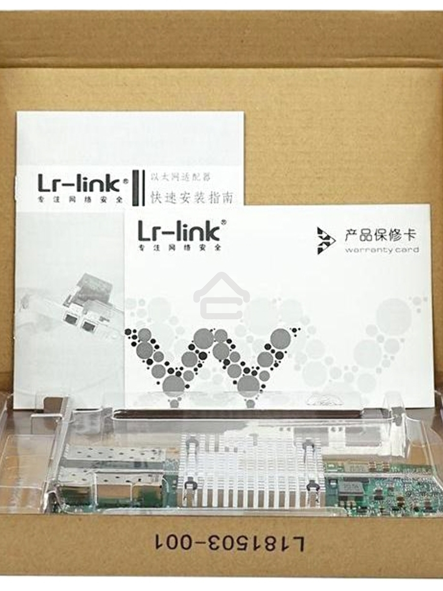 Сетевой адаптер PCIE 10GB FIBER 2SFP+ LREC9812BF-2SFP+ LR-LINK
