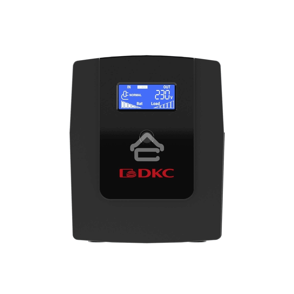 Источник бесперебойного питания ИБП Info LCD 1200В.А IEC C13 (4) USB + RJ45 DKC INFOLCD1200I