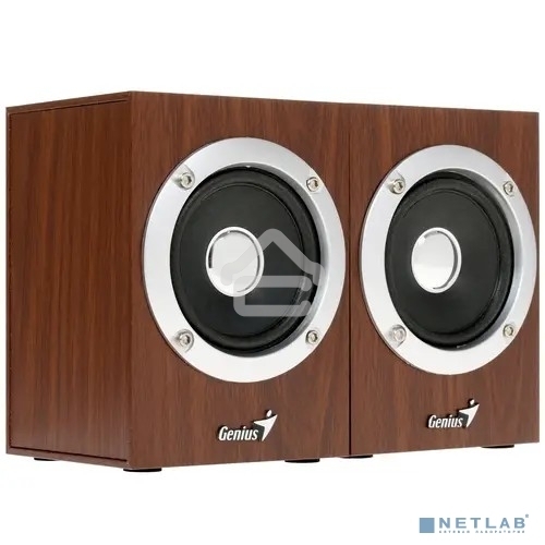 Колонки GENIUS SP-HF280 wooden USB Проводной пульт регулировки громкости для легкого управления