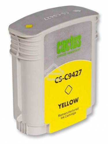 Картридж струйный Cactus CS-C9427 желтый для №85 HP DJ 30/130 (72мл)