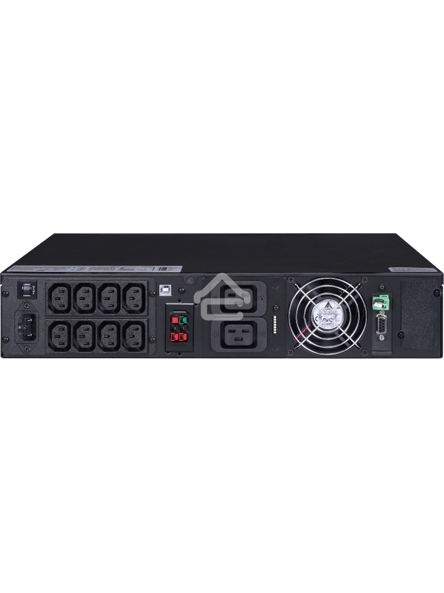 Источник бесперебойного питания Powercom Next, On-Line, 2000VA/2000W, Rack/Tower, 8*IEC320-C13 + 2*C19, LCD, Serial+USB, SmartSlot, подкл. доп. Батарей (2027228)
