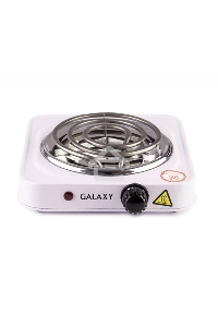 Электрическая плитка Galaxy Line GL 3003, белый, электрическая, 1000 Вт