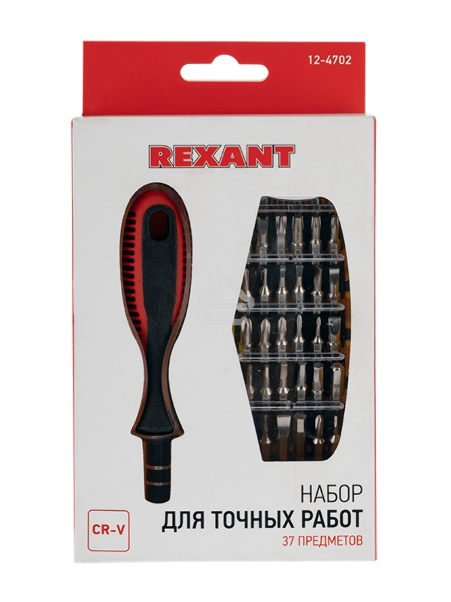 Набор отверток для точечных работ 37 предметов 12-4702 Rexant