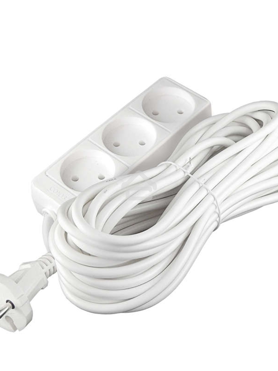 Удлинитель 3х10м без заземл. 10А IP20 2.2кВт Союз 481S-1310