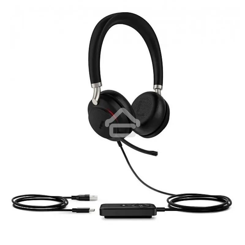 Гарнитура беспроводная USB/Bluetooth Yealink UH38 Dual UC-BAT черный