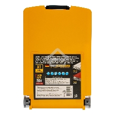 Набор сверл по металлу Denzel 1-10 мм, Р6М5К8-TiN, Golden Tip, 19 шт 723008