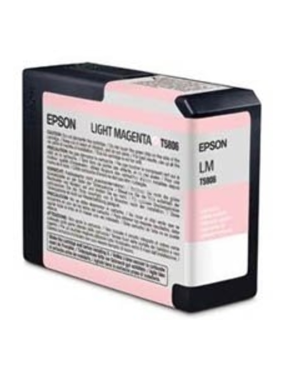 Картридж струйный Epson C13T580B00 светло-пурпурный (80ml)