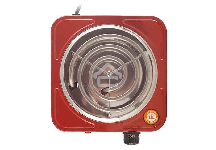 Плита настольная электрическая Centek CT-1508 красный