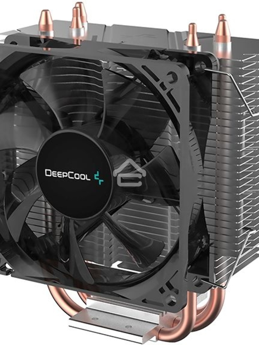 Кулер для процессора DEEPCOOL GAMMAXX 300 FURY серебристый, 92 мм, алюминий/медь, 1800 об/мин, 21 дБ, 4 pin, 130 Вт, 130.5 мм