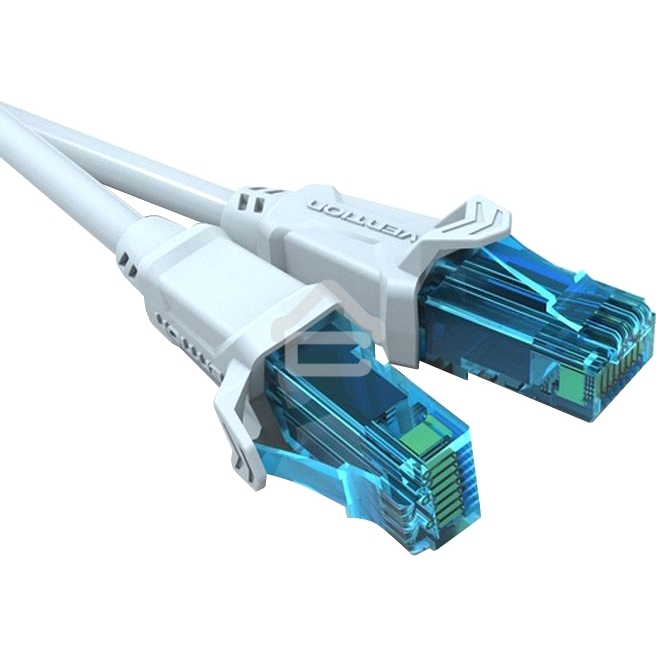 Патч-корд Vention прямой UTP cat.5е, RJ45 - 1м. Серый VAP-A10-S100