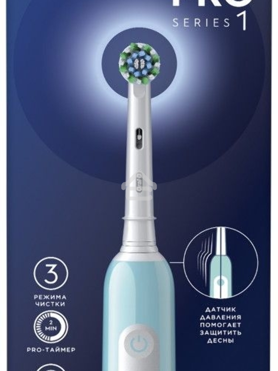 Зубная щетка электрическая Oral-B Cross Action Pro D305.513.3 бирюзовый