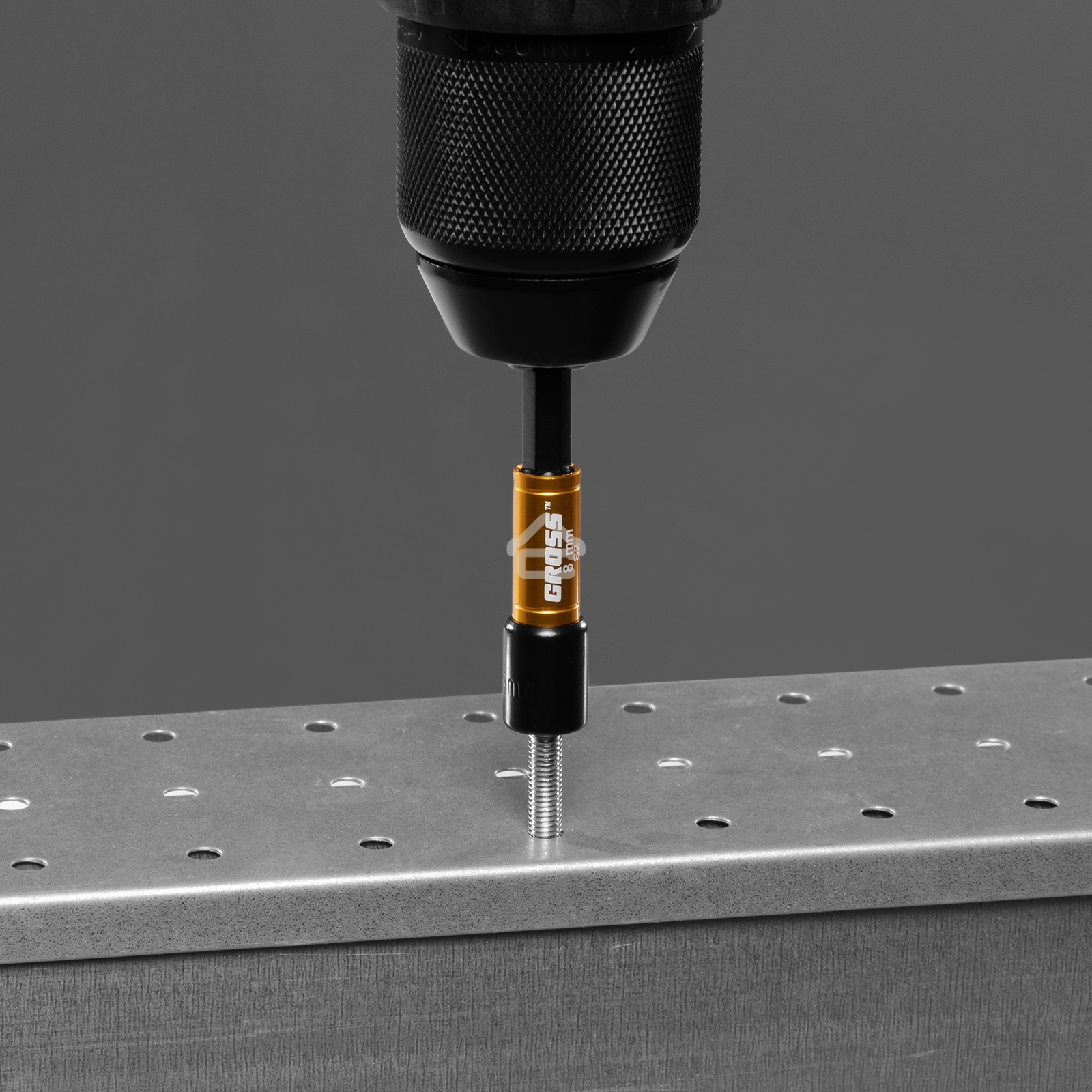 Бита с торцевой головкой Gross магнит, Nut-Driver, 8 мм, S2