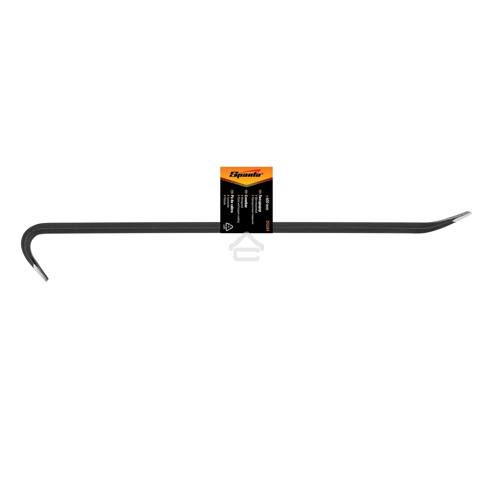 Гвоздодер Sparta 600 мм, шестигранный, окрашенный