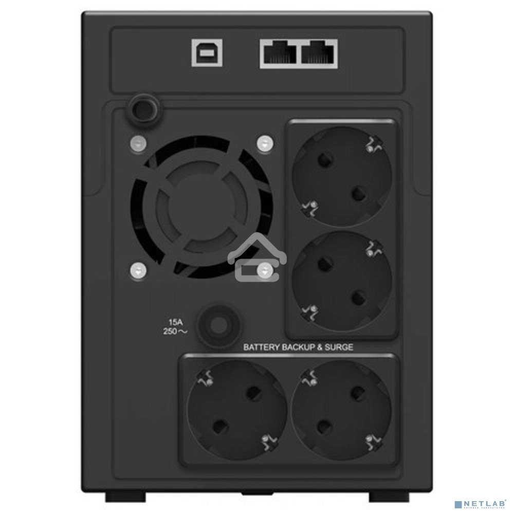 Источник бесперебойного питания Ippon Smart Power Pro II Euro 1600 960Вт 1600ВА черный