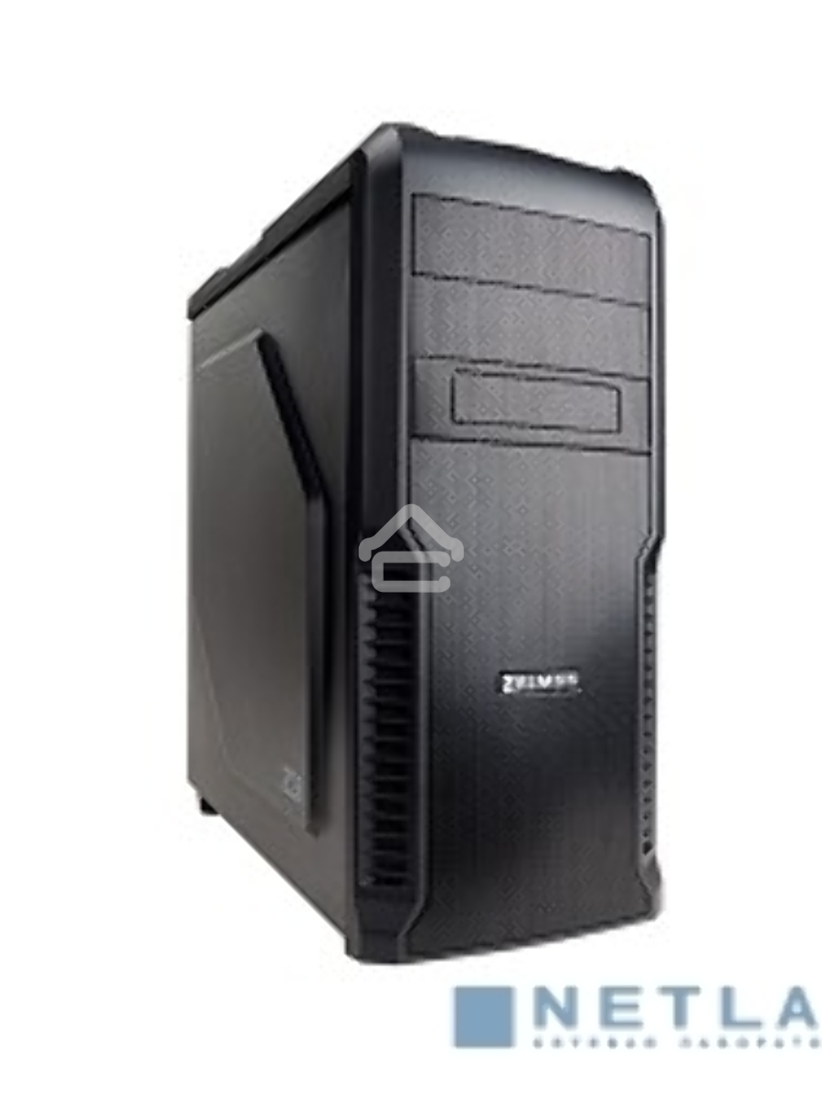 Компьютерный корпус Zalman Z3 черный без БП ATX 1x120mm 2xUSB2.0 1xUSB3.0 audio bott PSU