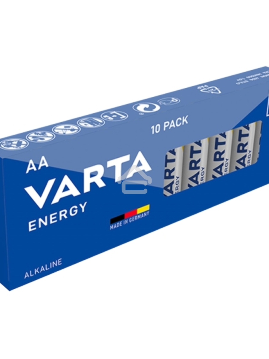 Батарейки VARTA ENERGY AA бл. 10