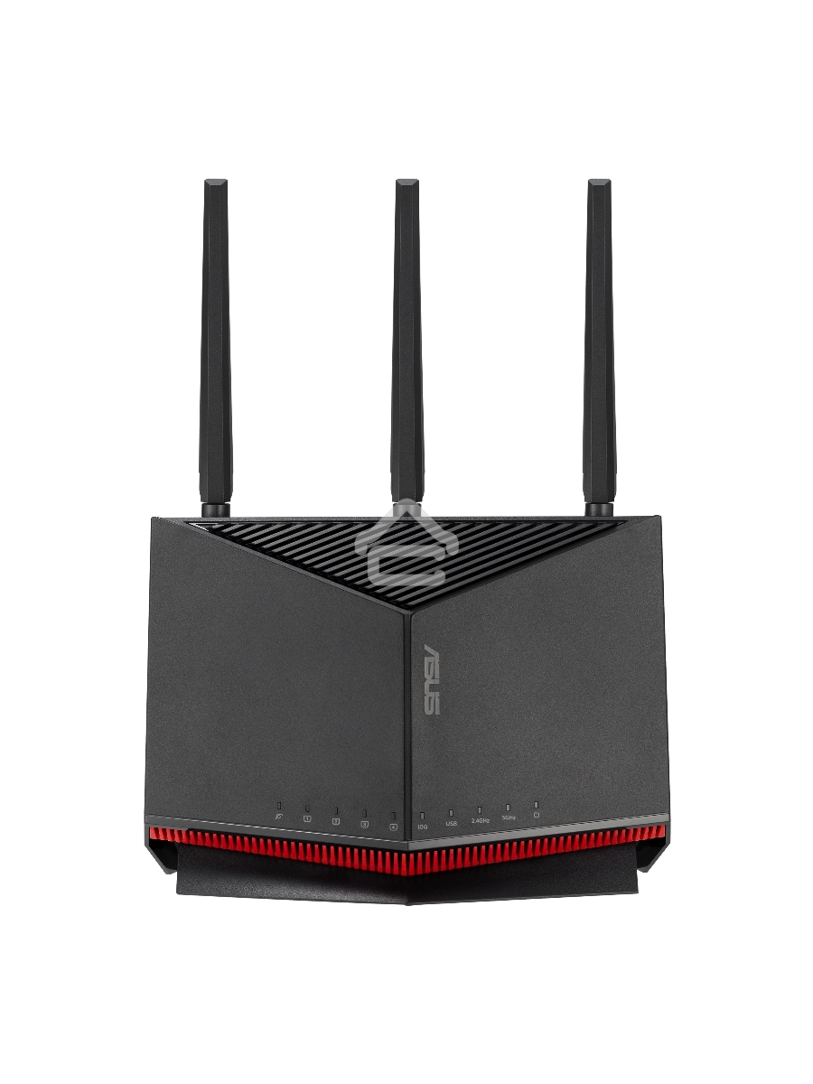 Маршрутизатор ASUS RT-BE86U, черный/красный, 90IG08W0-MO9A0V