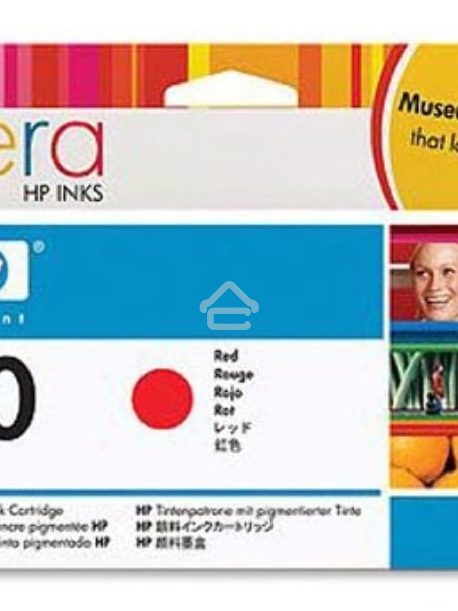 Картридж струйный HP №70 C9456A красный для HP DJ Z2100/Z3100 (130мл)