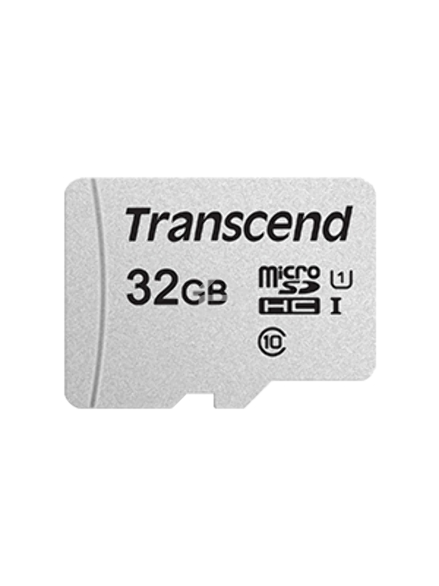 Флеш карта microSD 32GB Transcend microSDHC Class 10 UHS-1 U1, (без адаптера), TLC