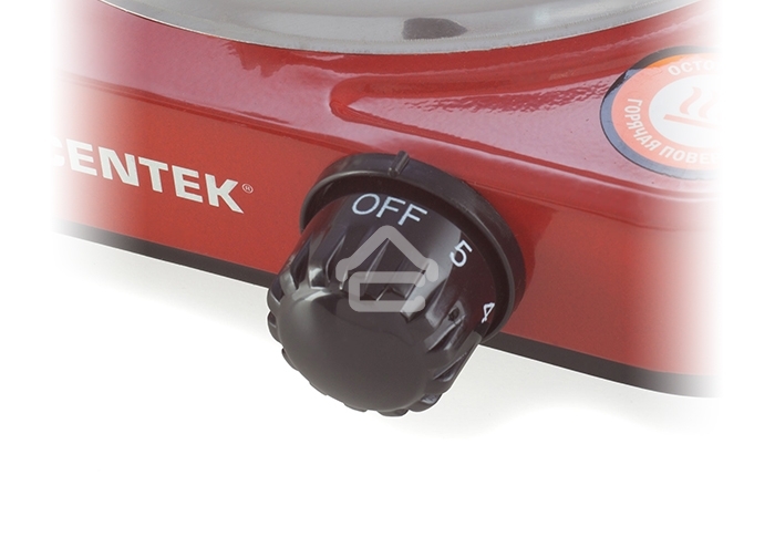 Плита настольная электрическая Centek CT-1508 красный