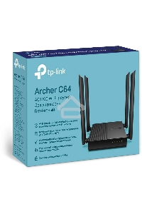 Беспроводной двухдиапазонный MU-MIMO маршрутизатор TP-Link Archer C64 AC1200