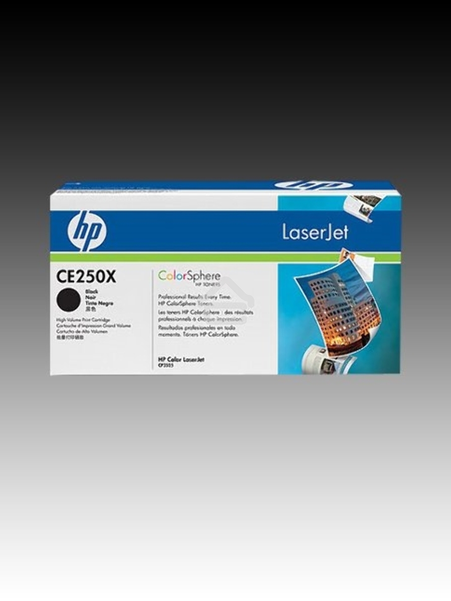Картридж лазерный HP CE250X черный для CLJ CM3530/CP3525 10500стр.