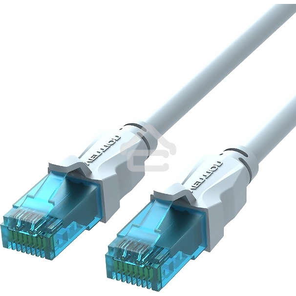 Патч-корд Vention прямой UTP cat.5е, RJ45 - 1м. Серый VAP-A10-S100
