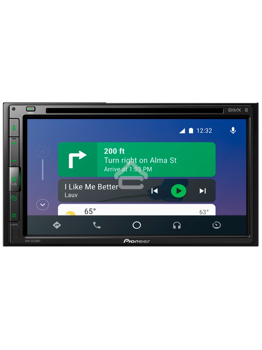 Автомагнитола CD DVD Pioneer AVH-Z5250BT 2DIN 4x50Вт