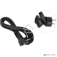 Кабель питания ExeGate Power PC-5P (Евровилка угловая Schuko->С13) VDE-250V-3*0.5-CU, 6A, 5м