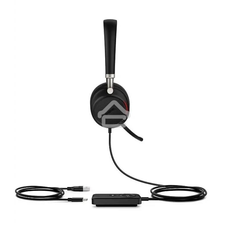 Гарнитура беспроводная USB/Bluetooth Yealink UH38 Dual UC-BAT черный