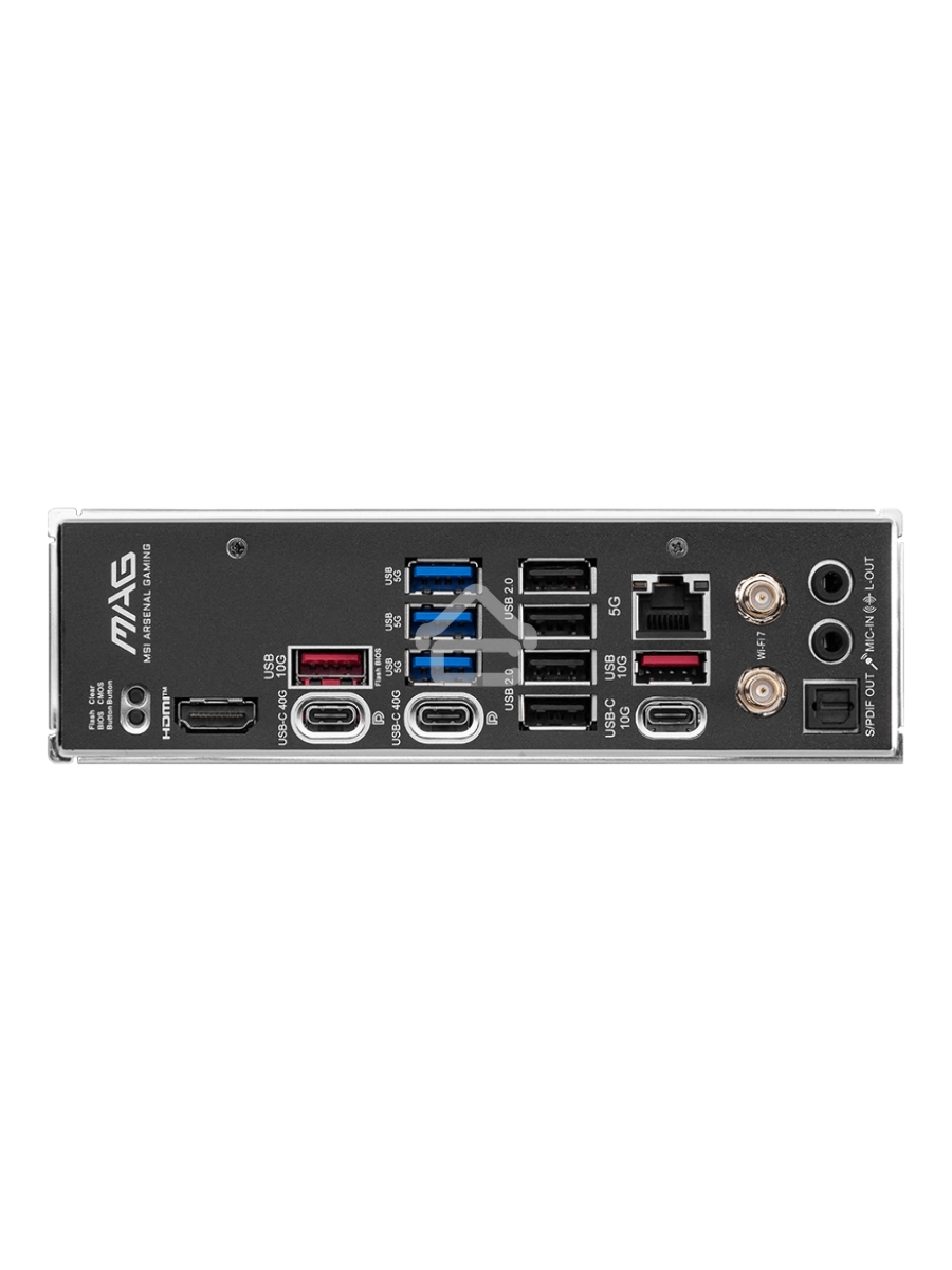 Материнская плата MSI MAG X870 TOMAHAWK WIFI, AM5, AMD X870, 4xDDR5, 4xSATA, 4xM.2, 1xPCI-E 3.0 x1, 1xPCI-E 4.0 x4, 1xPCI-E 5.0 x16, 1xHDMI, 2xUSB Type-C, 1x2.5Gb LAN, 2xUSB-A 3.2 Gen 1, 2xUSB-A 3.2 Gen 2, 2x3.5 мм, 7.1, Standard-ATX