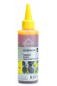 Чернила Cactus CS-EPT6734 желтый (100мл) Epson L800