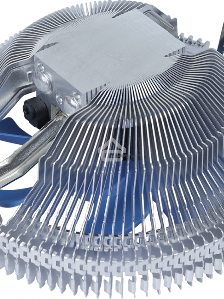 Кулер для процессора AeroCool / Formula Verkho I серебристый, 80 мм, алюминий, 2500 об/мин, 29.7 дБ, 4 pin, 90 Вт, 45 мм