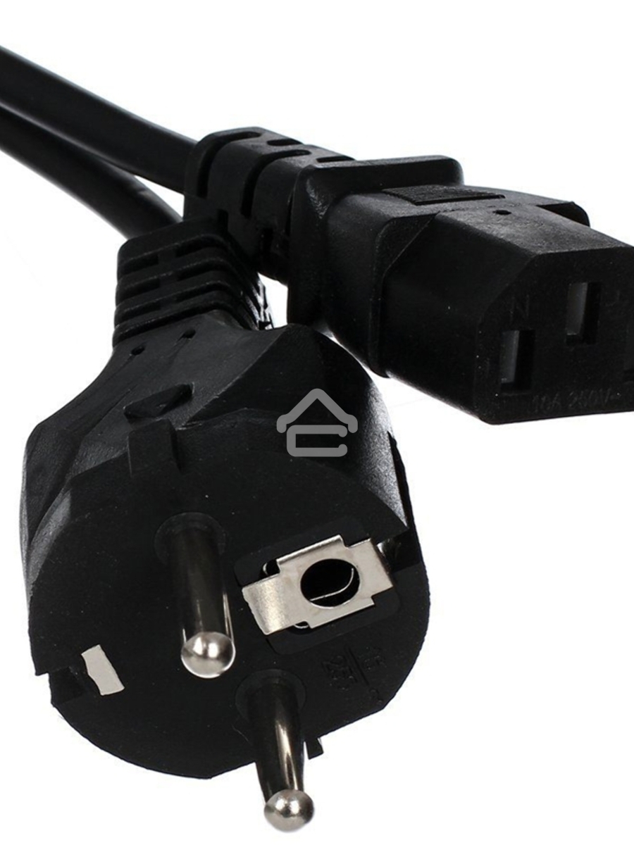 Кабель компьютер - розетка 220V <5.0м> (Европейский стандарт) <TP021-5.0-BK> Кабель компьютер - розетка 220V <5.0м> (Европейский стандарт) <TP021-5.0-BK>