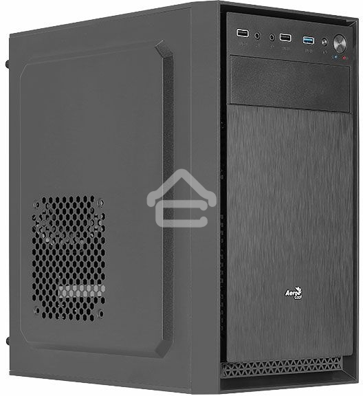 Компьютерный корпус Aerocool/Formula CS-104-S-BK-v1 черный без БП mATX 1x120мм 1xUSB 2.0 1xUSB 3.0 audio