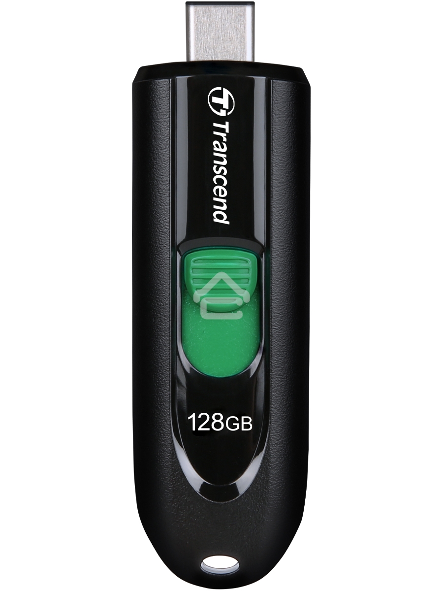 Флеш диск Transcend USB 128GB JETFLASH 790C USB3.2, Type-C, Black