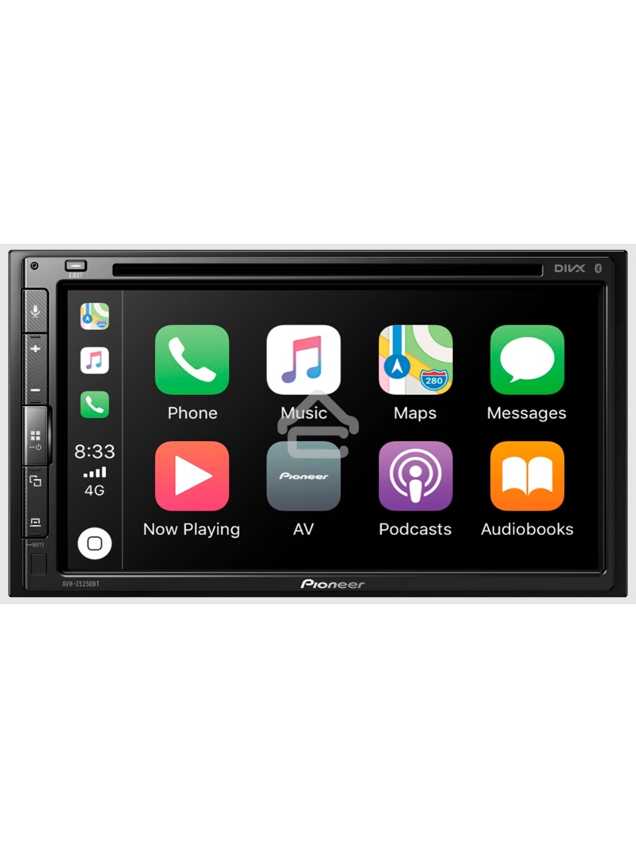 Автомагнитола CD DVD Pioneer AVH-Z5250BT 2DIN 4x50Вт