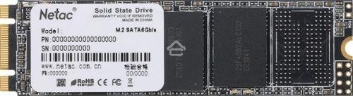 Накопитель SSD Netac N535N, 128Gb, M.2 2280, SATA-III, R/W 510/440