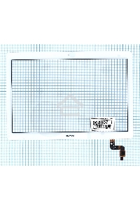 Сенсорное стекло (тачскрин) для Huawei MediaPad T3 10, белое
