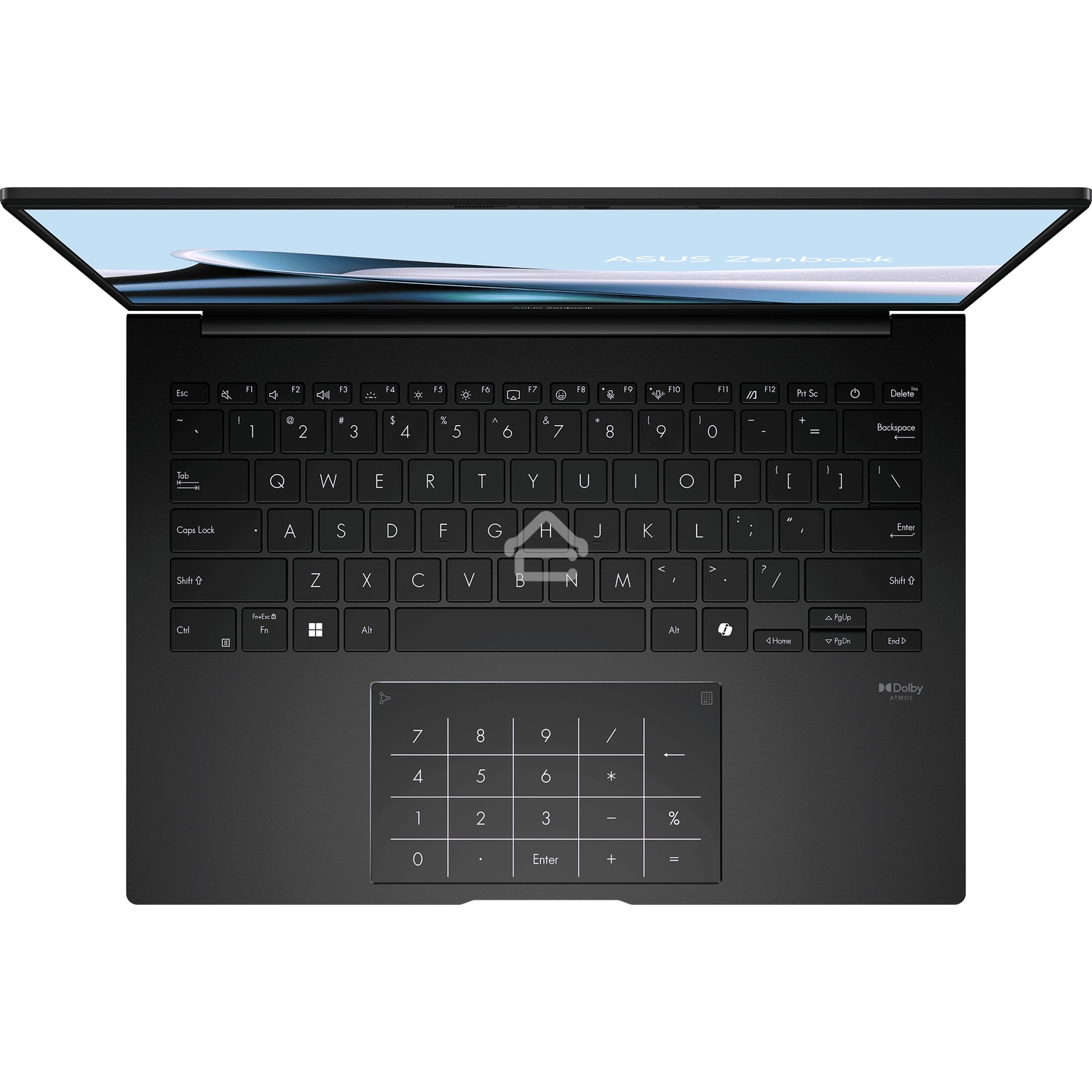 Ноутбук Asus Zenbook 14 UM3406KA-QD180 черный Ryzen AI 5 340 16Gb SSD1Tb AMD Radeon 14