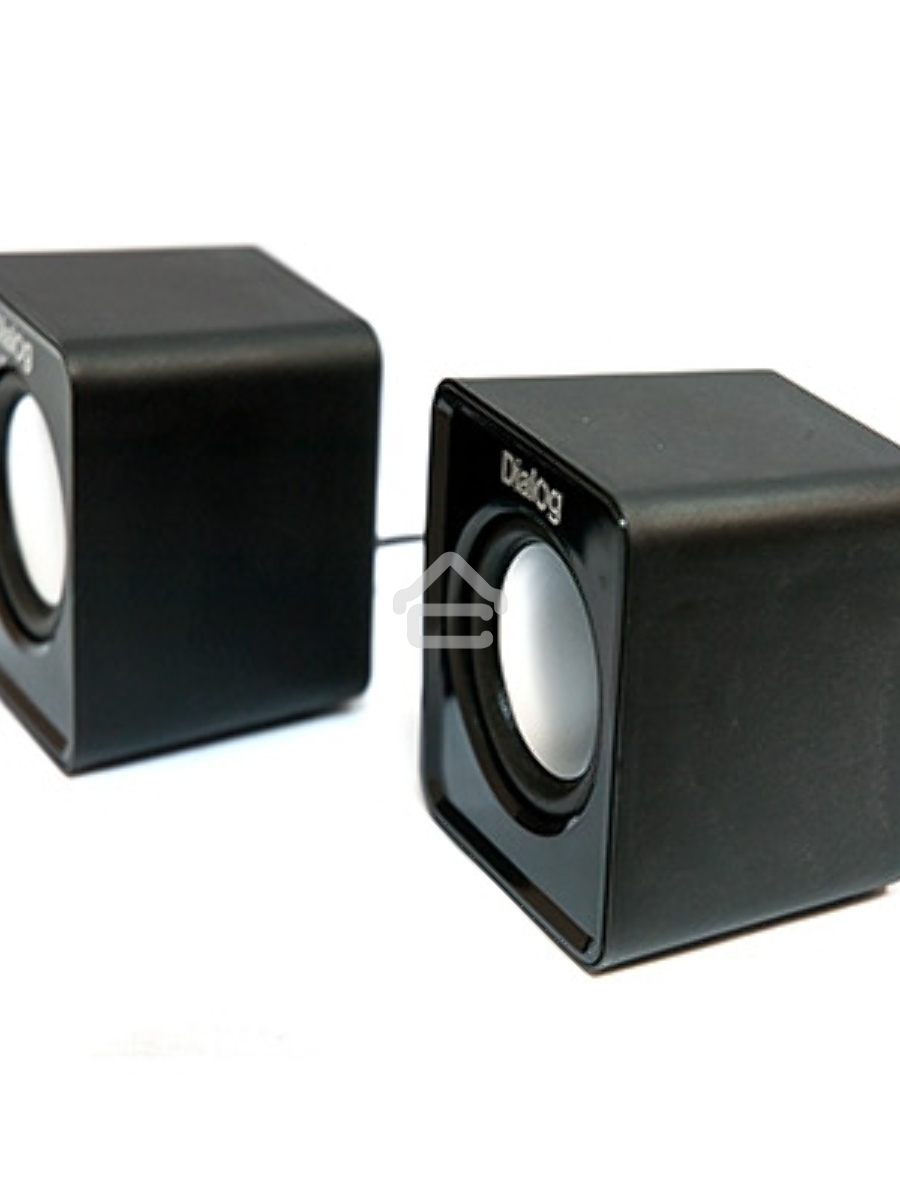 Колонки Dialog Colibri AC-02UP BLACK {акустические колонки 2.0, 5W RMS, питание от USB}