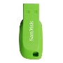 Флеш диск 16GB SanDisk CZ50 Cruzer Blade, USB 2.0, Green