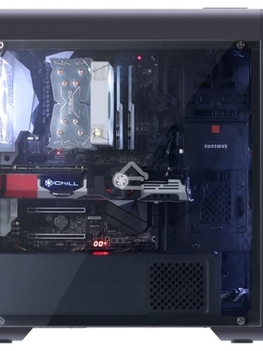 Компьютерный корпус Zalman i3 edge черный без БП ATX 3x120mm 2xUSB2.0 1xUSB3.0 audio bott PSU