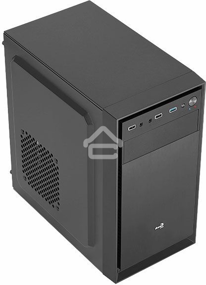 Компьютерный корпус Aerocool/Formula CS-104-S-BK-v1 черный без БП mATX 1x120мм 1xUSB 2.0 1xUSB 3.0 audio