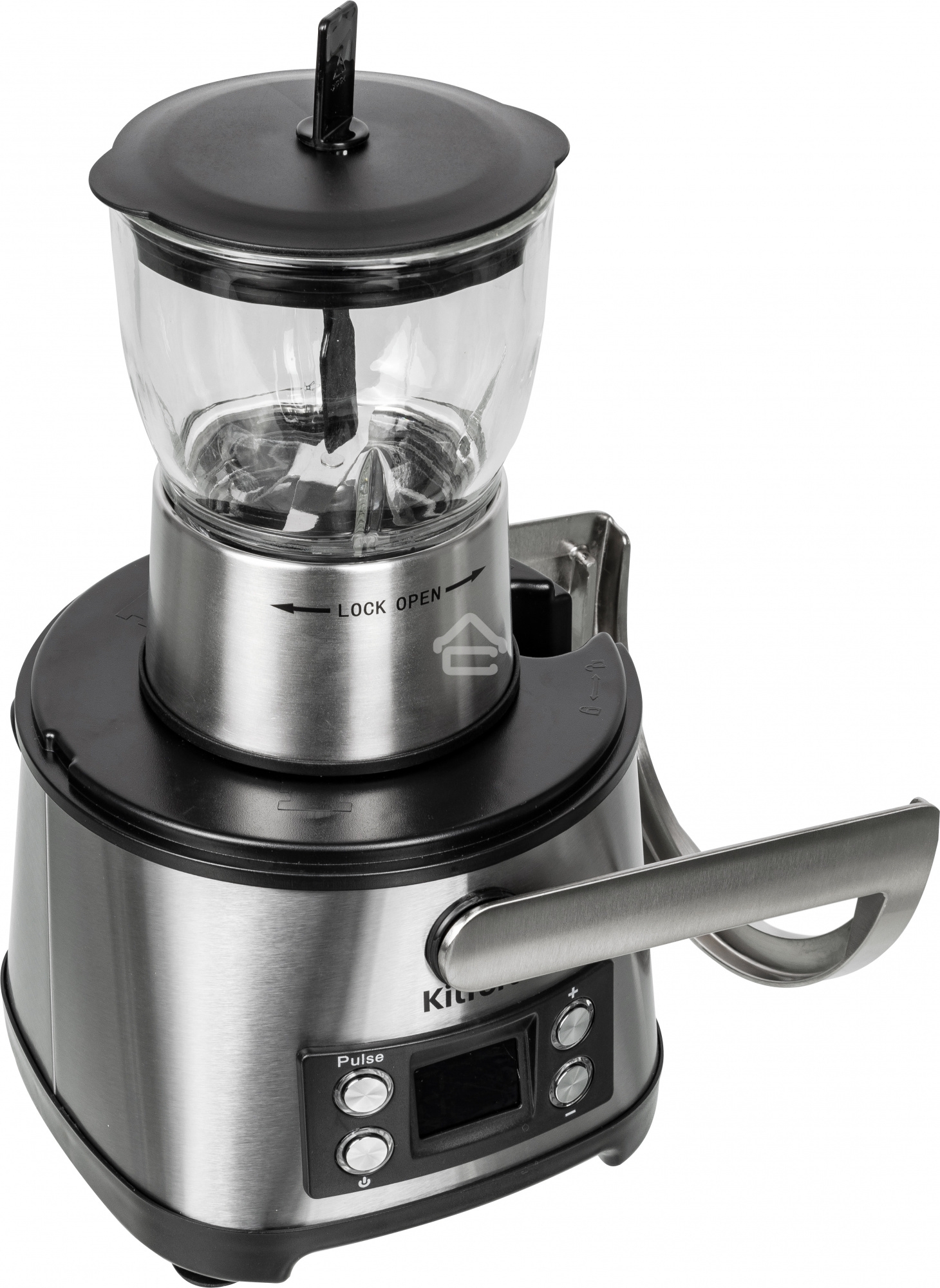 Кухонный комбайн Kitfort KT-1395 800Вт серебристый/черный